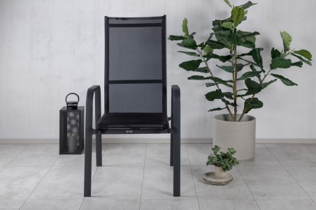 Copacabana positionsstol 2-pack svart Venture Home