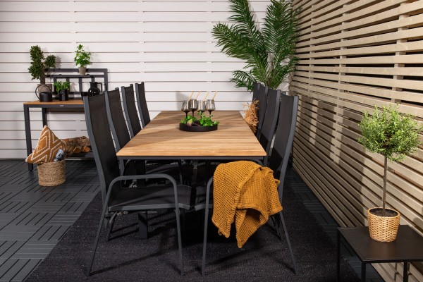 Copacabana positionsstol 2-pack svart Venture Home