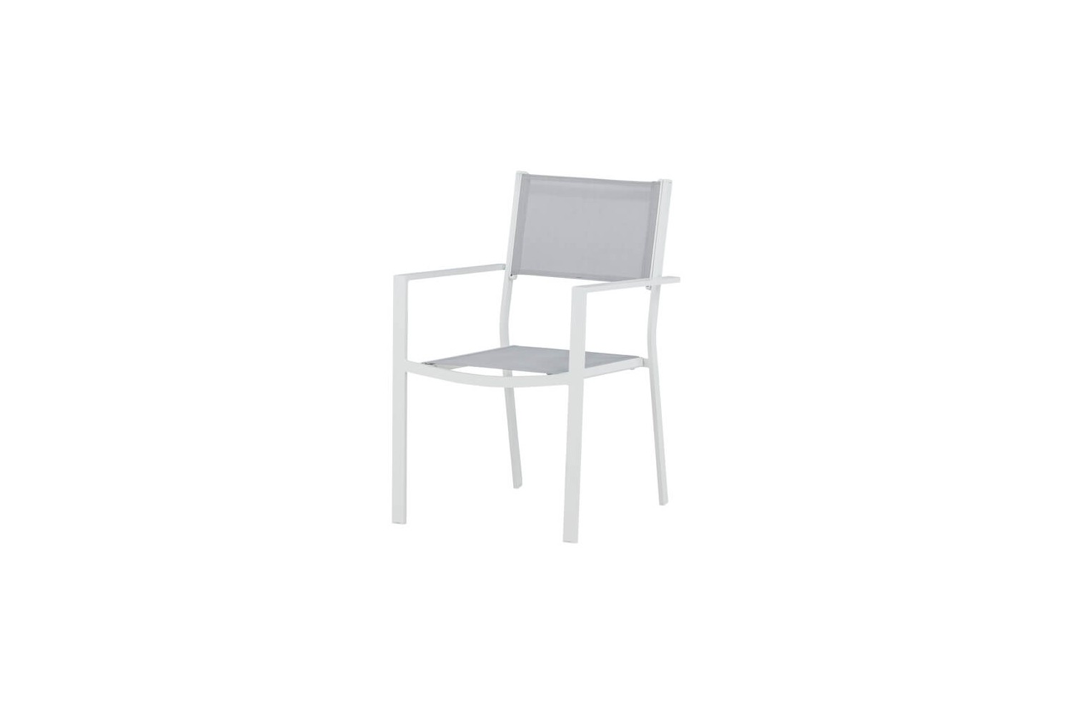 Copacabana matstol 2-pack grå/vit Venture Home Copacabana matstol 2-pack grå/vit Venture Home