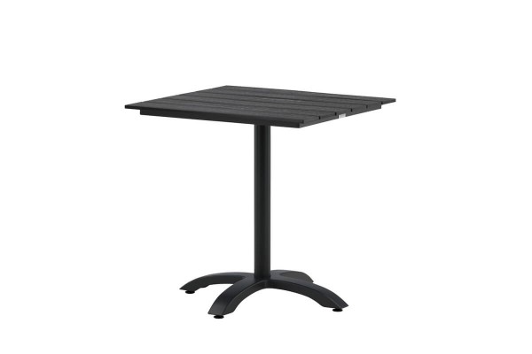 Colorado cafébord 70x70 cm svart Venture Home