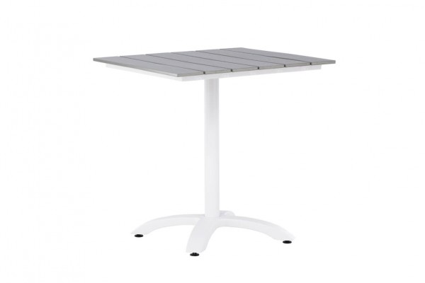 Colorado cafébord 70x70 cm grå Venture Home