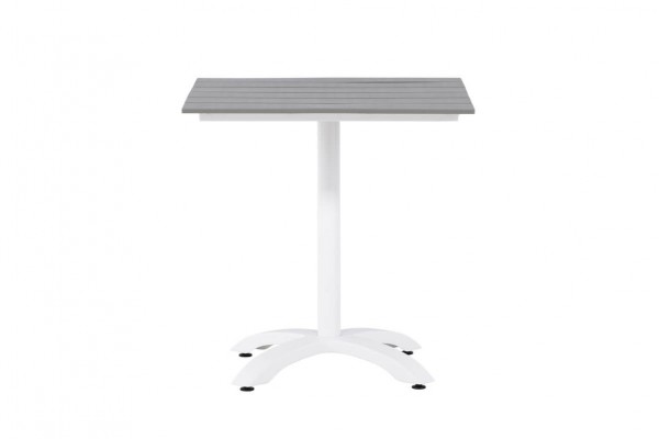 Colorado cafébord 70x70 cm grå Venture Home