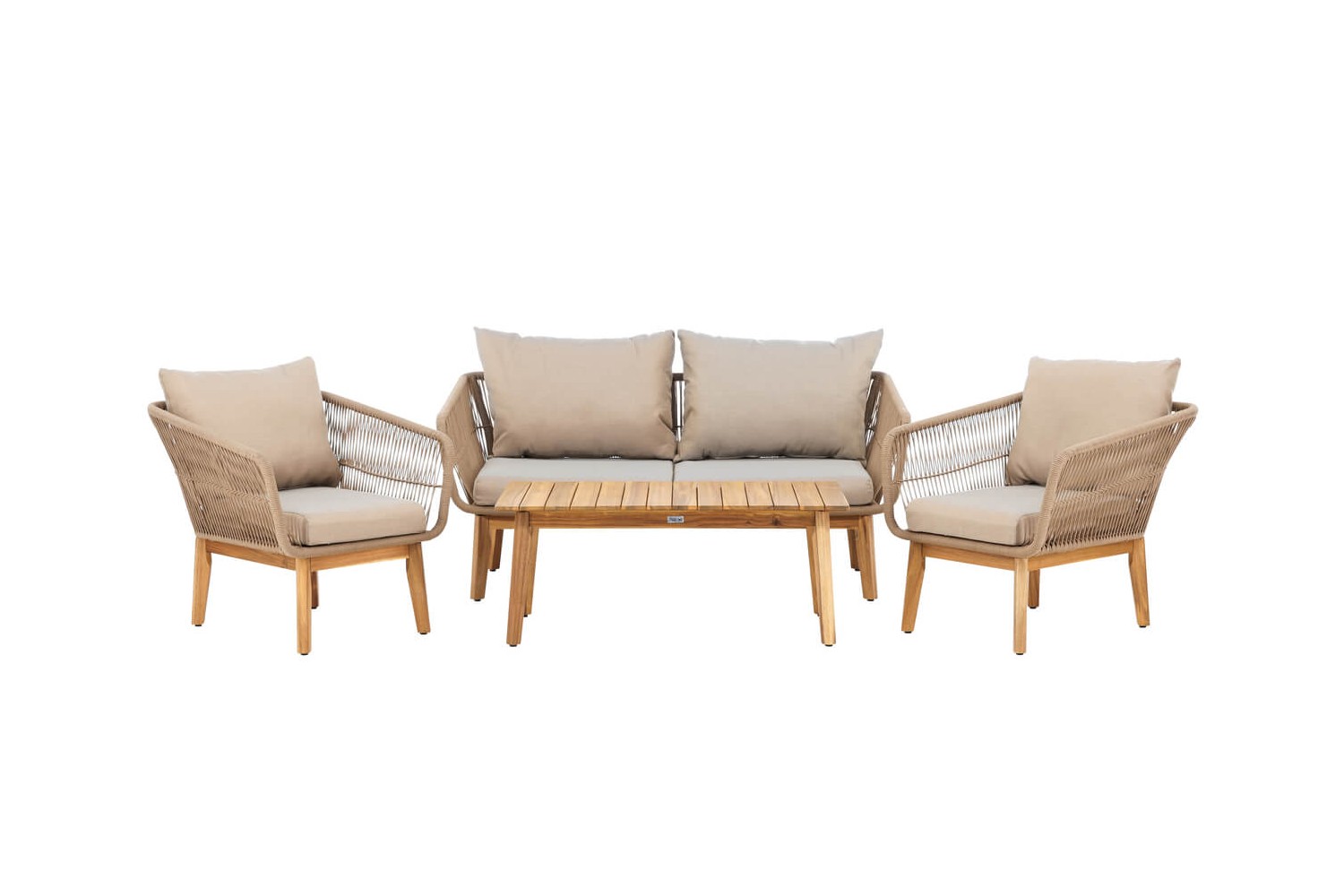 Chania soffgrupp beige/natur Venture Home Chania soffgrupp beige/natur Venture Home