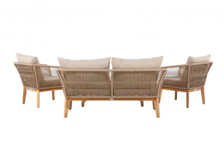 Chania soffgrupp beige/natur Venture Home