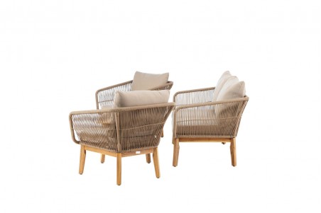 Chania soffgrupp beige/natur Venture Home