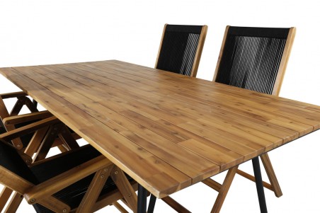 Chan, Little John matgrupp natur/svart Venture Home