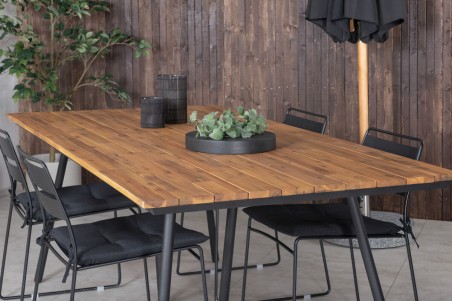 Chan, Lina matgrupp natur/svart Venture Home