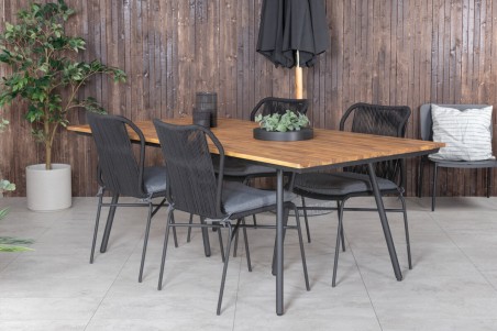 Chan, Julian matgrupp svart/natur Venture Home
