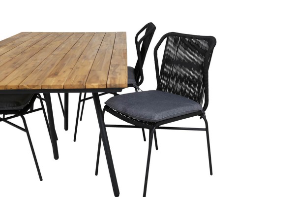 Chan, Julian matgrupp svart/natur Venture Home