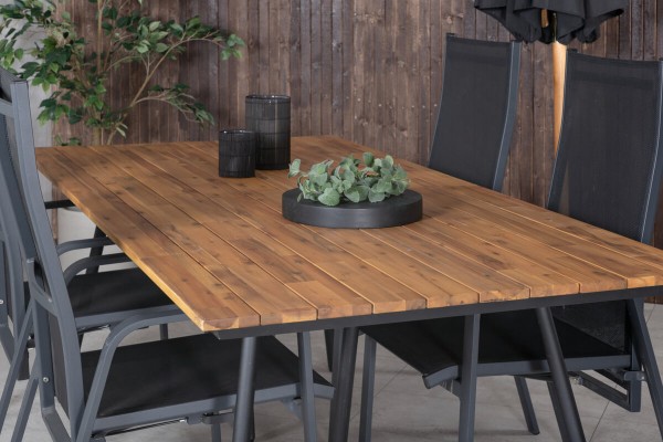Chan, Copacabana matgrupp natur/svart Venture Home