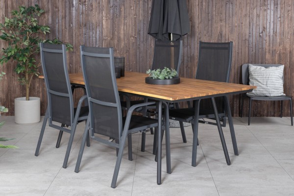 Chan, Copacabana matgrupp natur/svart Venture Home