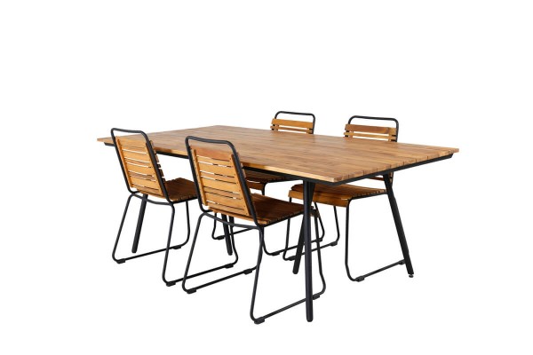 Chan, Bois matgrupp natur/svart Venture Home