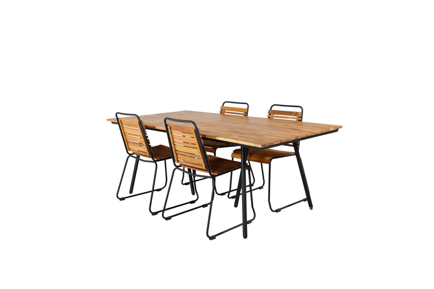 Chan, Bois matgrupp natur/svart Venture Home Chan, Bois matgrupp natur/svart Venture Home
