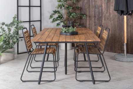 Chan, Bois matgrupp natur/svart Venture Home