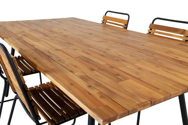 Chan, Bois matgrupp natur/svart Venture Home