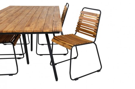 Chan, Bois matgrupp natur/svart Venture Home