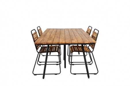 Chan, Bois matgrupp natur/svart Venture Home