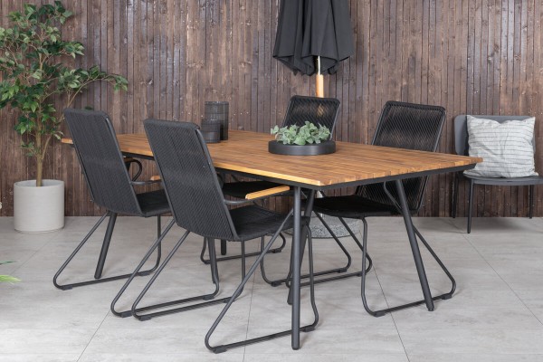 Chan matbord 200x100 cm natur  Venture Home