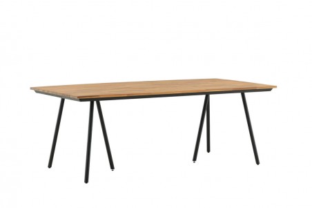 Chan matbord 200x100 cm natur  Venture Home