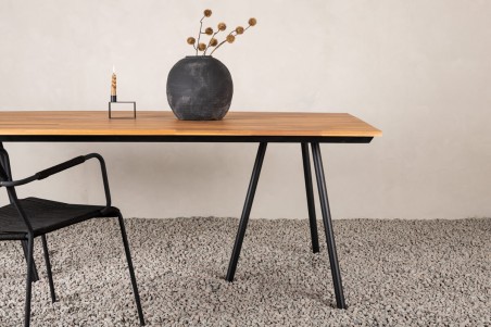 Chan matbord 200x100 cm natur  Venture Home
