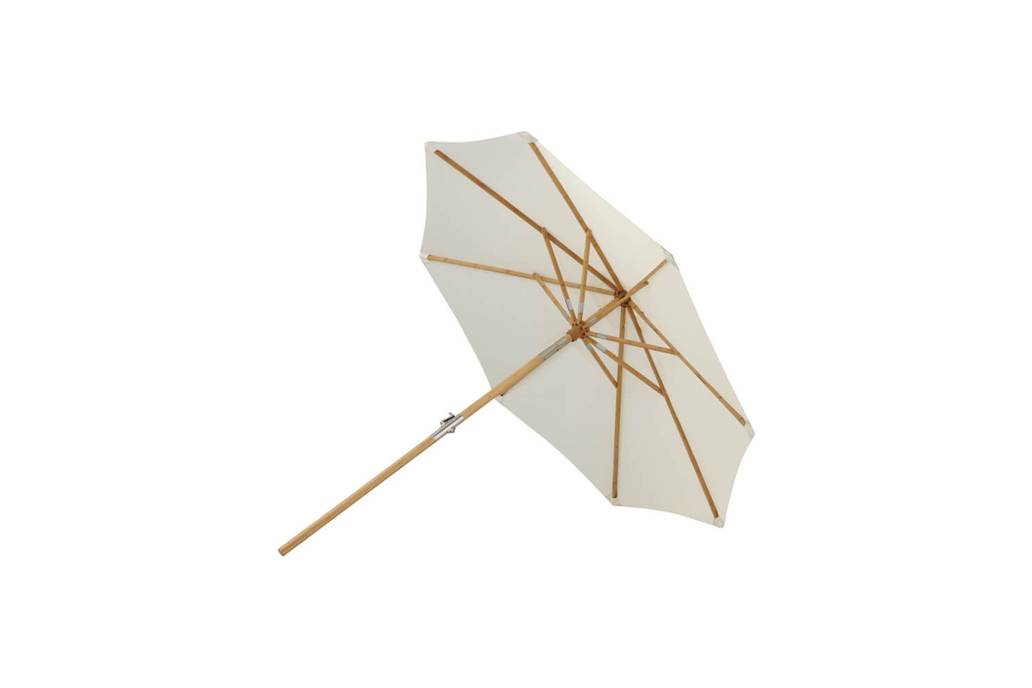 Cerox parasoll Ø270 cm vit Venture Home Cerox parasoll Ø270 cm vit Venture Home