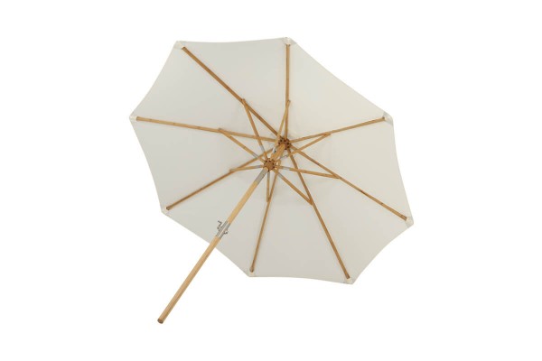 Cerox parasoll Ø270 cm vit Venture Home