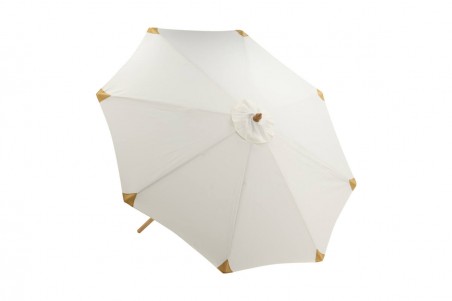 Cerox parasoll Ø270 cm vit Venture Home