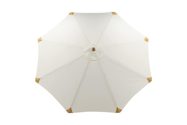 Cerox parasoll Ø270 cm vit Venture Home