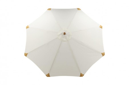 Cerox parasoll Ø270 cm vit Venture Home