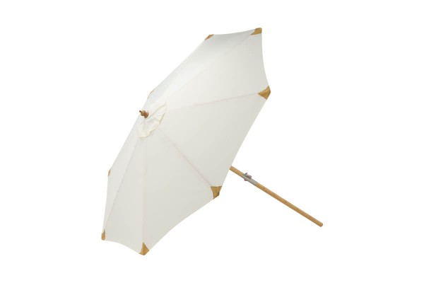 Cerox parasoll Ø270 cm vit Venture Home