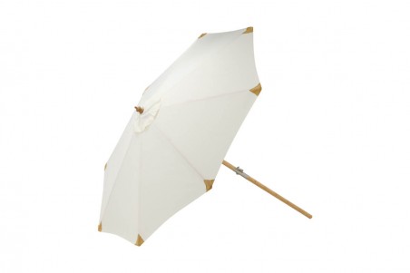 Cerox parasoll Ø270 cm vit Venture Home