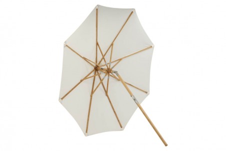 Cerox parasoll Ø270 cm vit Venture Home