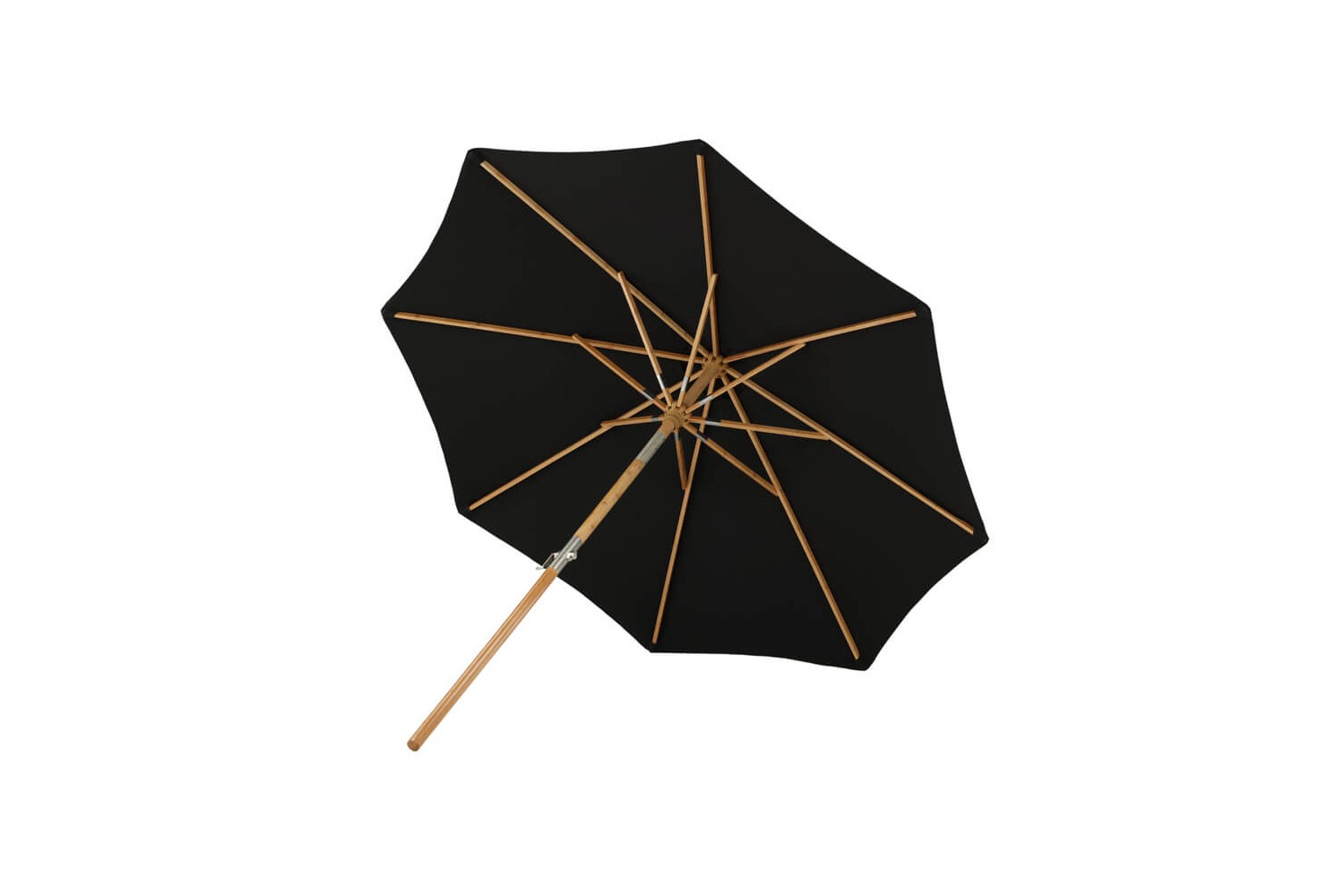 Cerox parasoll Ø270 cm svart Venture Home Cerox parasoll Ø270 cm svart Venture Home