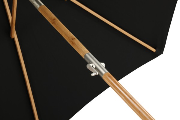 Cerox parasoll Ø270 cm svart Venture Home