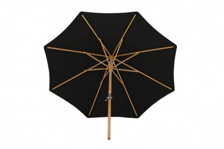Cerox parasoll Ø270 cm svart Venture Home