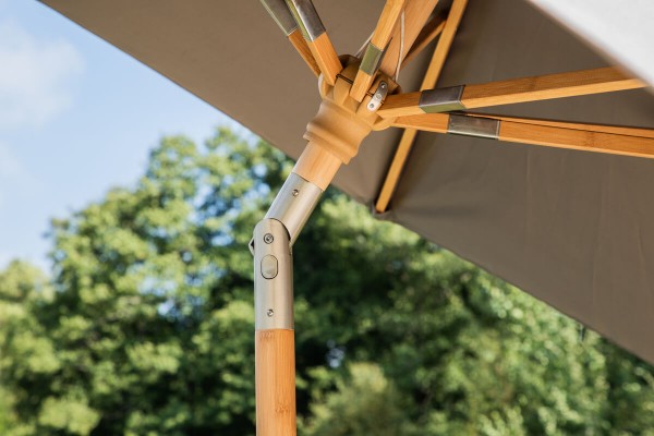 Cerox parasoll Ø270 cm grå Venture Home