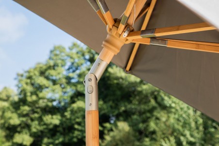 Cerox parasoll Ø270 cm grå Venture Home