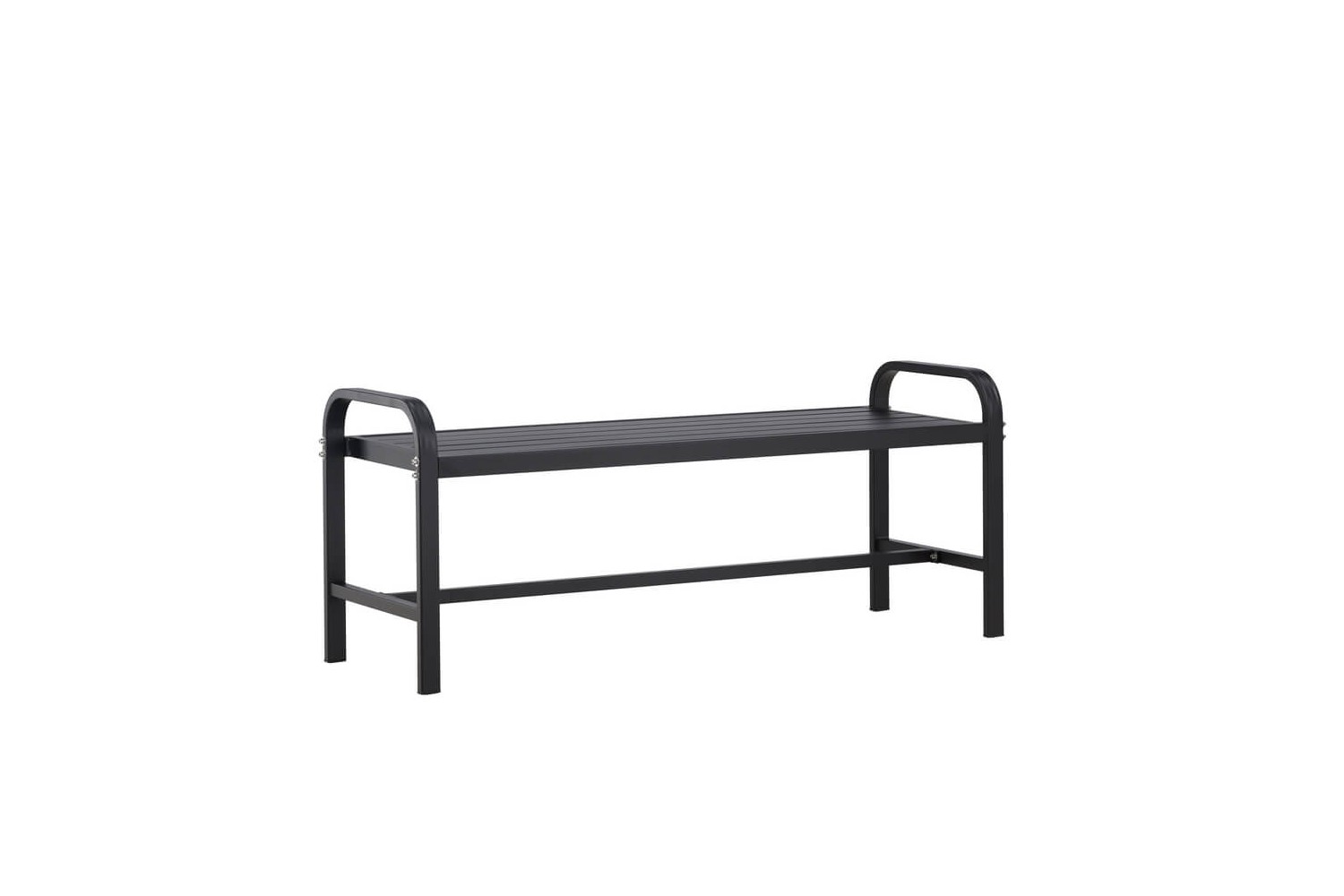 Cascais bänk 125x42x52 cm svart Venture Home Cascais bänk 125x42x52 cm svart Venture Home