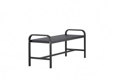 Cascais bänk 125x42x52 cm svart Venture Home