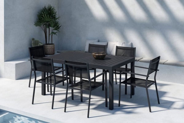 Capo, Copacabana matgrupp svart Venture Home