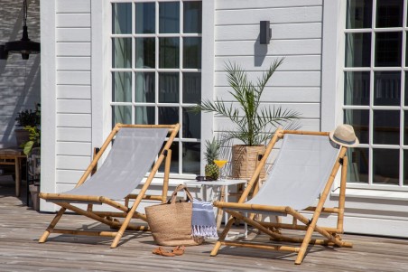 Cane solstol 74x115 cm natur Venture Home