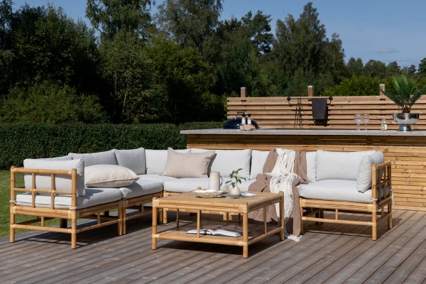 Cane soffmodul hörndel natur Venture Home