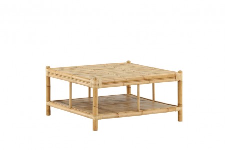 Cane soffbord 90x90 cm natur Venture Home