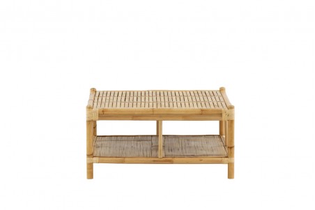 Cane soffbord 90x90 cm natur Venture Home
