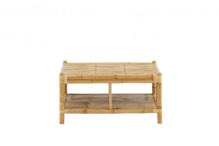 Cane soffbord 90x90 cm natur Venture Home
