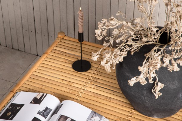 Cane soffbord 90x90 cm natur Venture Home