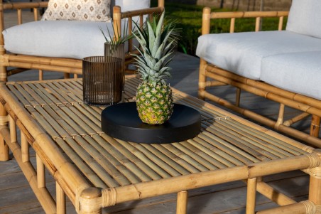 Cane soffbord 120x70 cm natur Venture Home