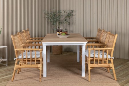 Cane matstol natur Venture Home