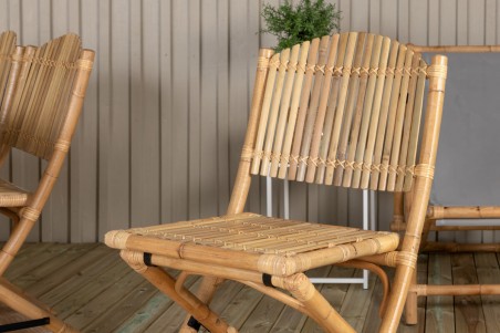 Cane caféstol natur Venture Home