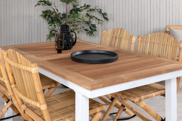 Cane caféstol natur Venture Home